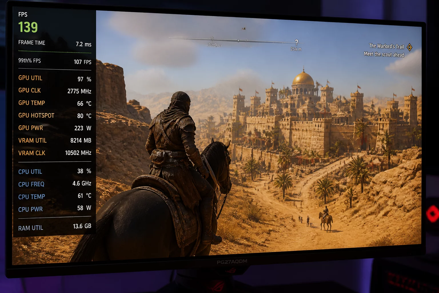Crimson Desert: PC 설정과 성능 확인 가이드 참고 이미지